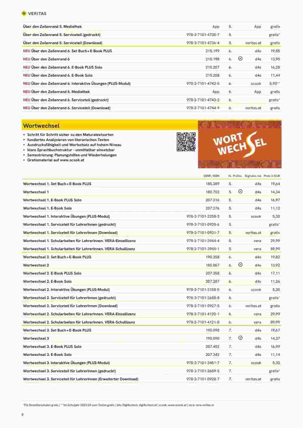 Veritas Flugblatt (ab 10.11.2023) - Angebote und Prospekt - Seite 8