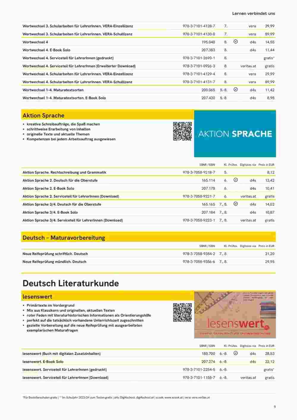 Veritas Flugblatt (ab 10.11.2023) - Angebote und Prospekt - Seite 9