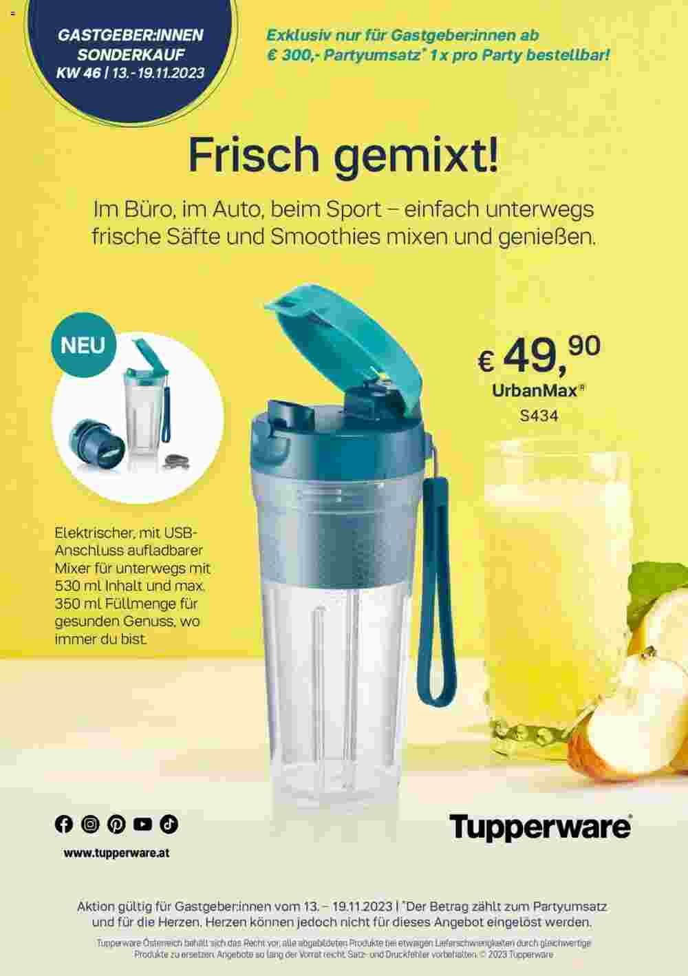 Tupperware Flugblatt (ab 13.11.2023) - Angebote und Prospekt - Seite 3