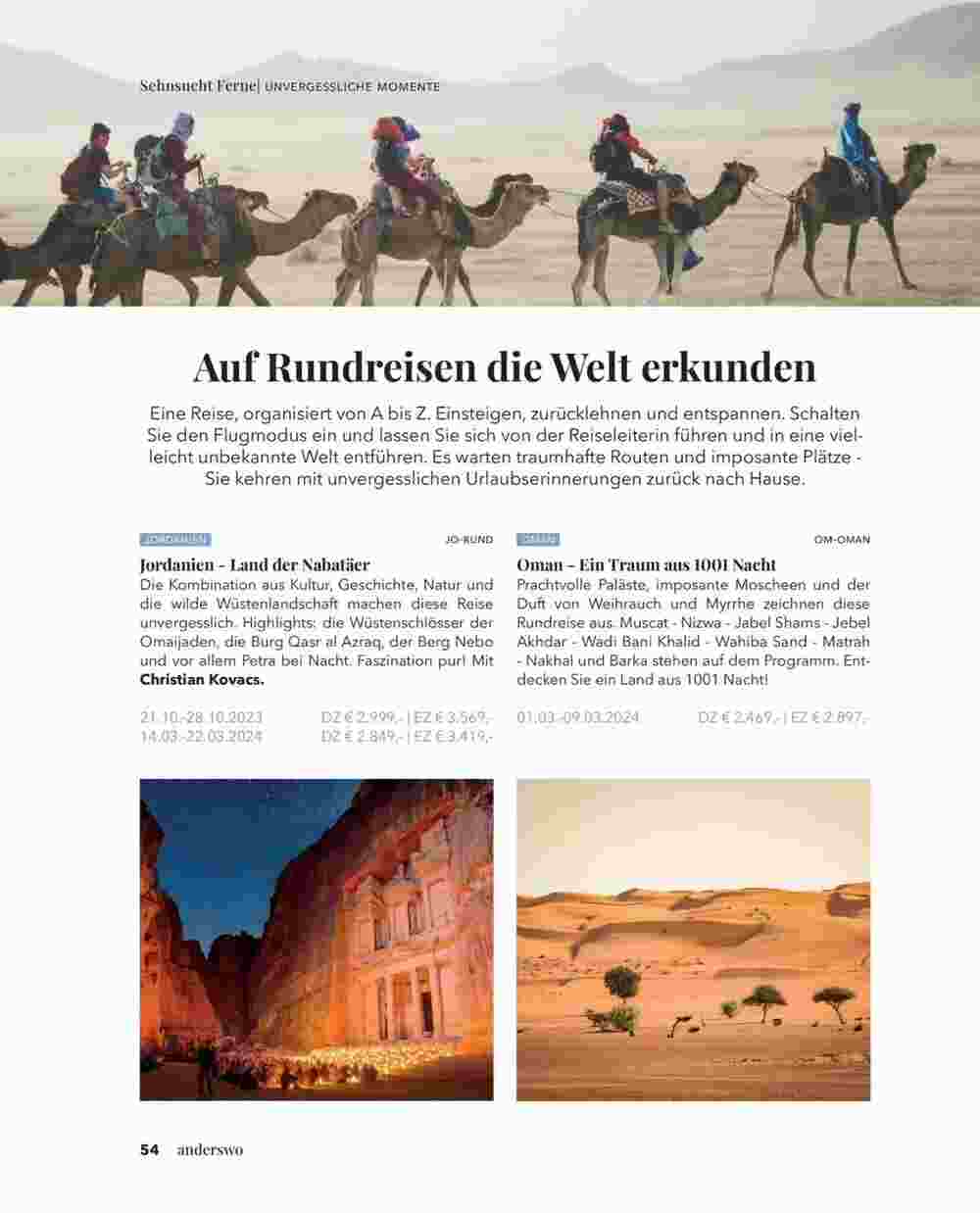 Idealtours Flugblatt (ab 15.11.2023) - Angebote und Prospekt - Seite 54