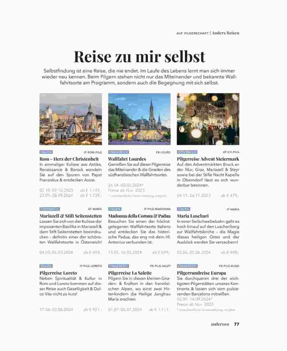 Idealtours Flugblatt (ab 15.11.2023) - Angebote und Prospekt - Seite 77