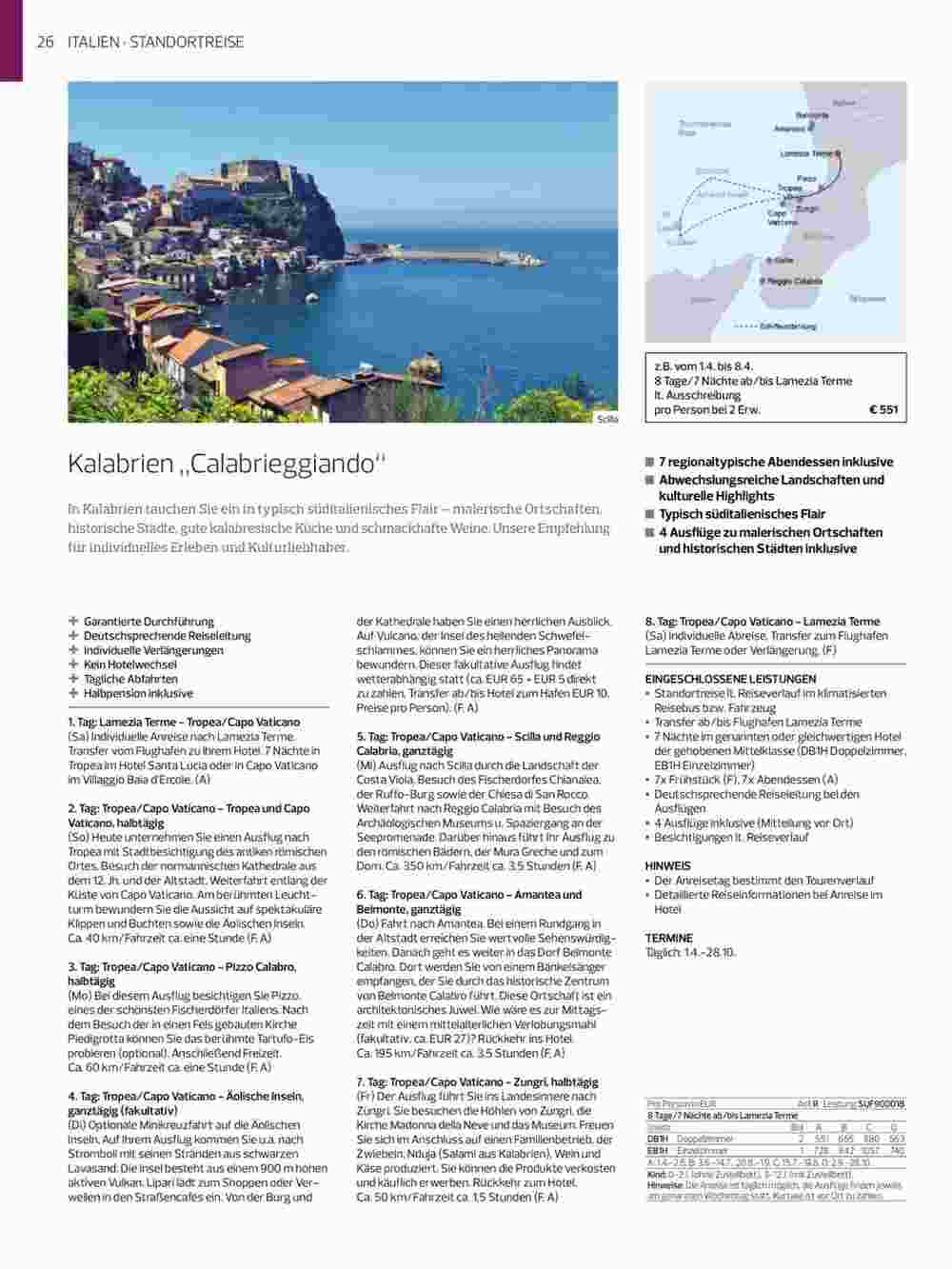 DERTOUR Flugblatt (ab 15.11.2023) - Angebote und Prospekt - Seite 26