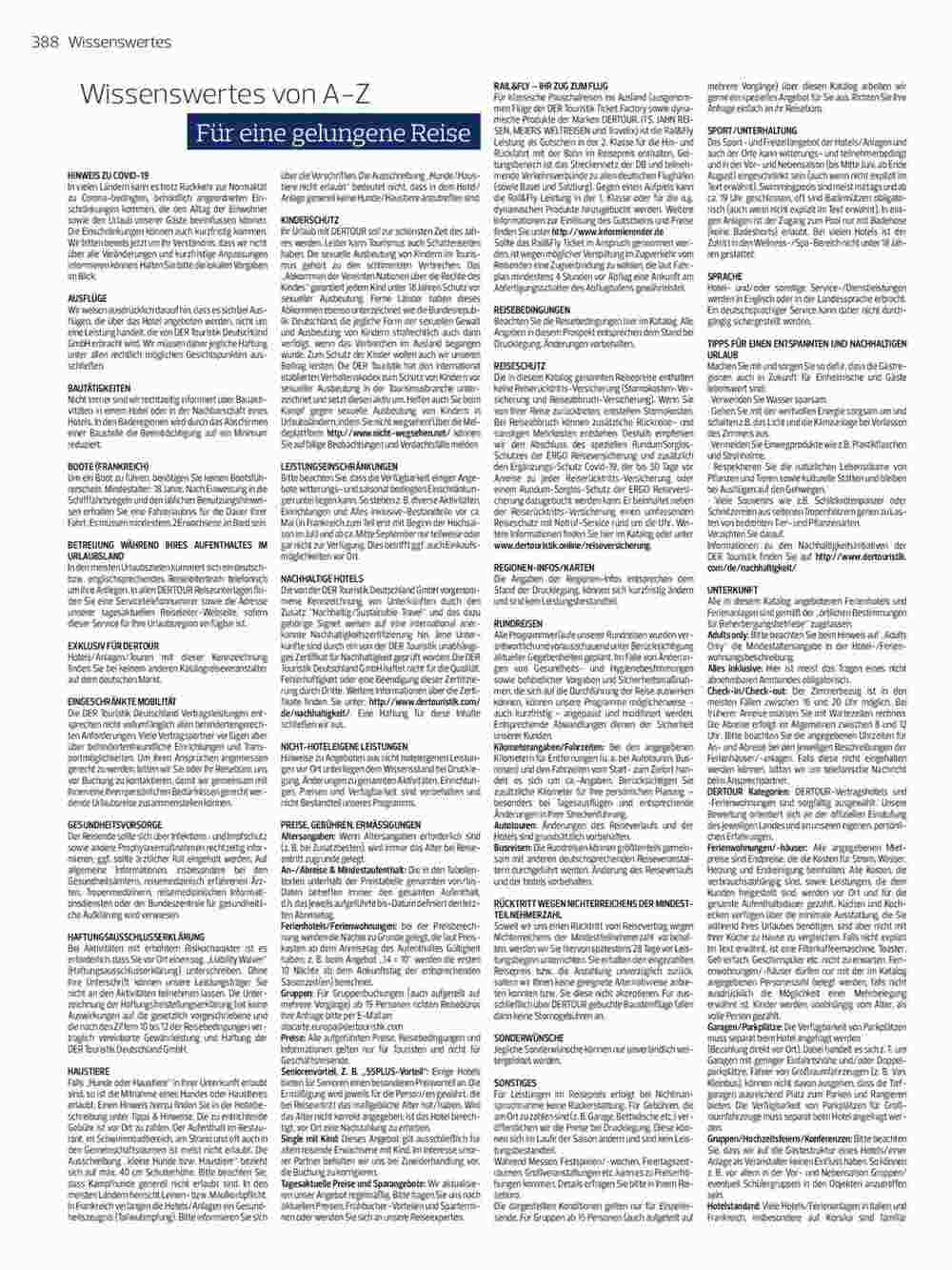 DERTOUR Flugblatt (ab 15.11.2023) - Angebote und Prospekt - Seite 388