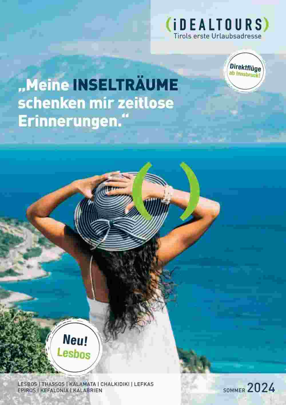 Idealtours Flugblatt (ab 15.11.2023) - Angebote und Prospekt - Seite 1