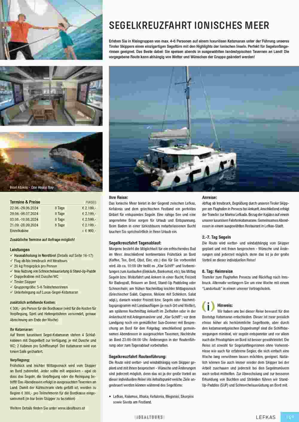 Idealtours Flugblatt (ab 15.11.2023) - Angebote und Prospekt - Seite 149