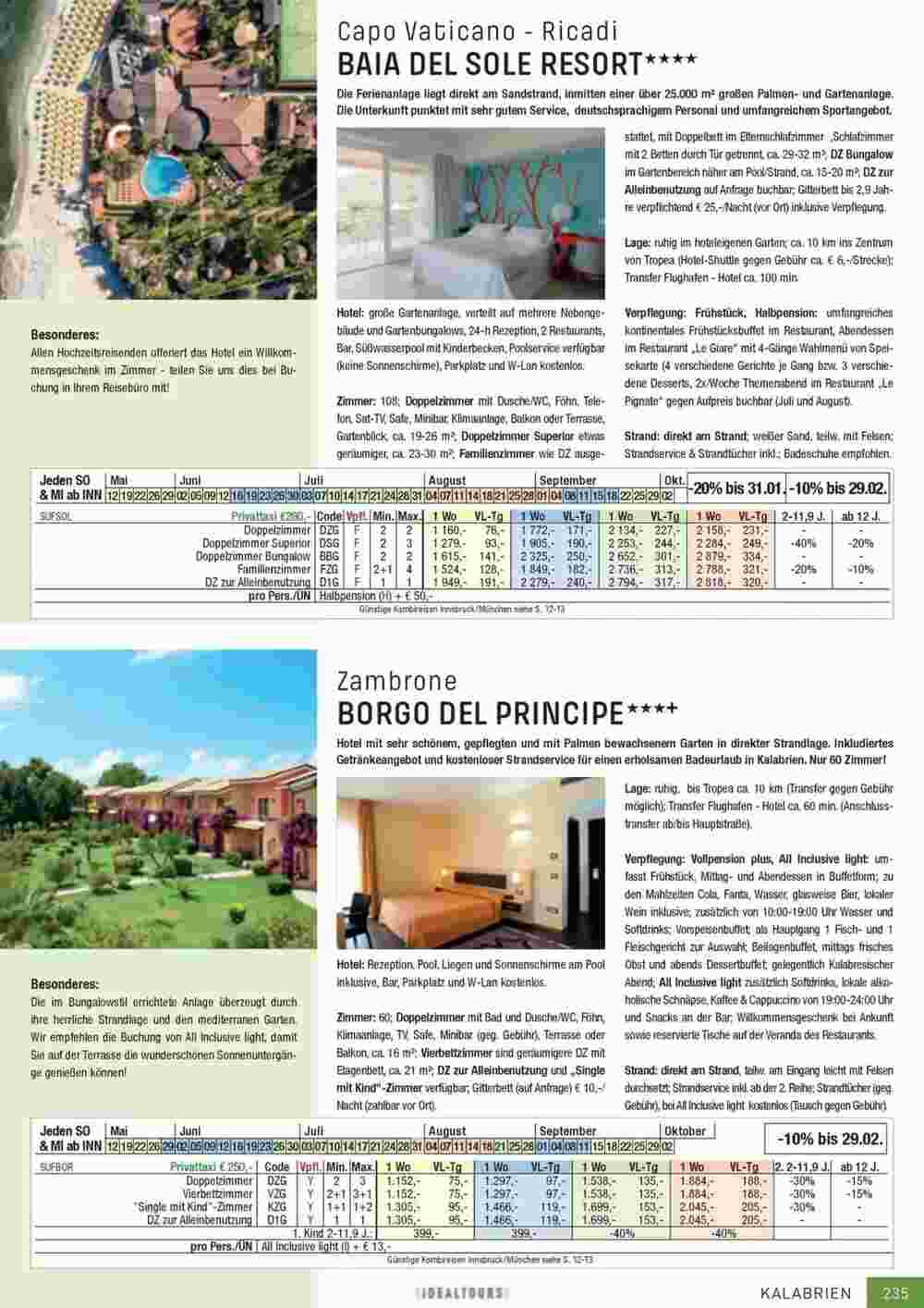 Idealtours Flugblatt (ab 15.11.2023) - Angebote und Prospekt - Seite 235