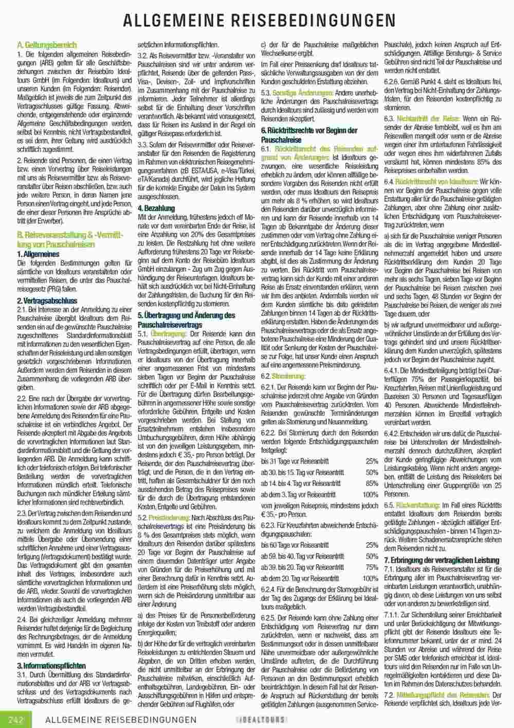 Idealtours Flugblatt (ab 15.11.2023) - Angebote und Prospekt - Seite 242