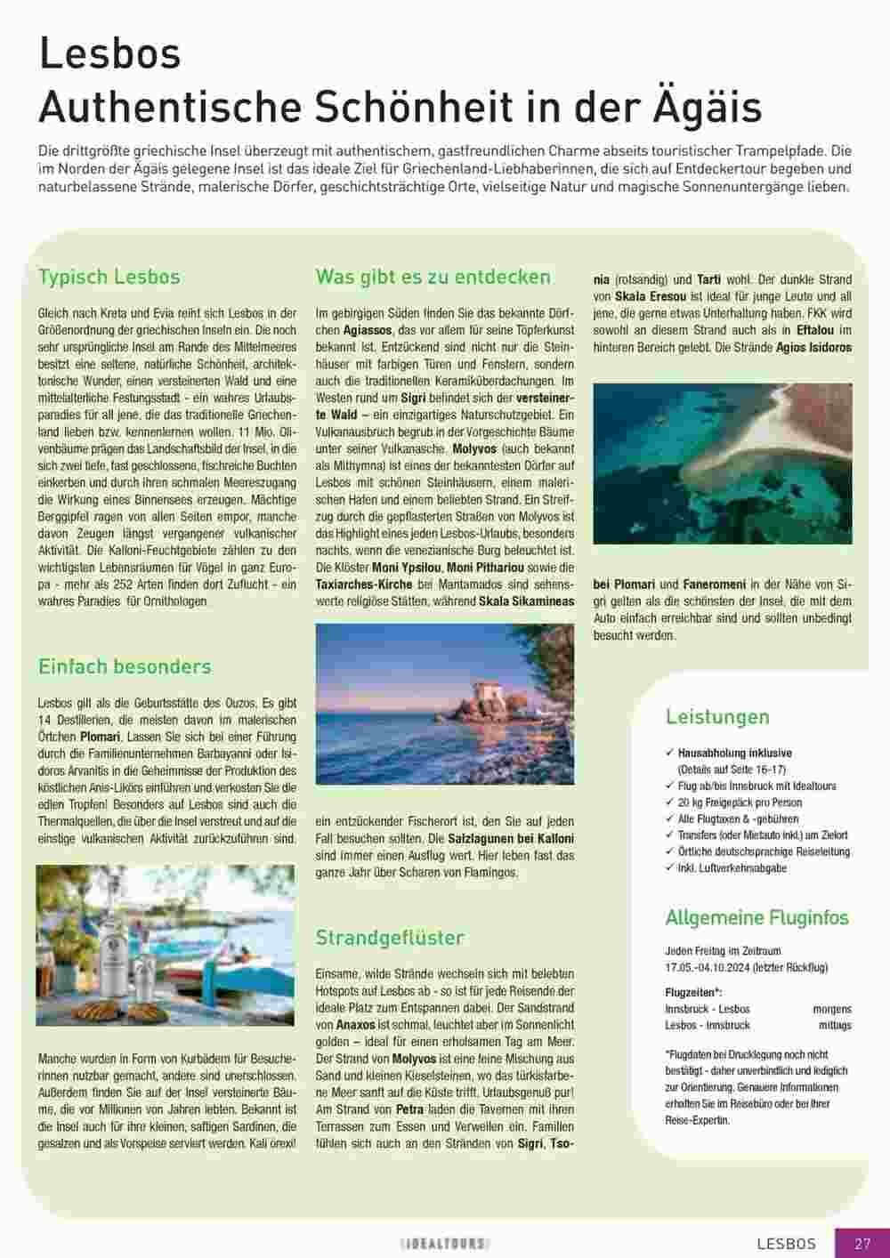 Idealtours Flugblatt (ab 15.11.2023) - Angebote und Prospekt - Seite 27