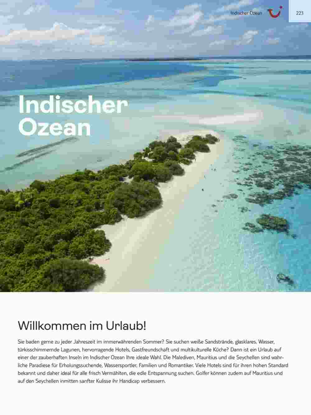 Tui Reisebüro Flugblatt (ab 15.11.2023) - Angebote und Prospekt - Seite 223