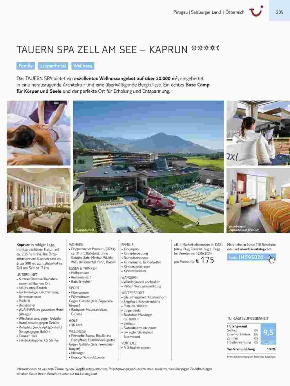 Tui Reisebüro Flugblatt (ab 15.11.2023) - Angebote und Prospekt - Seite 205