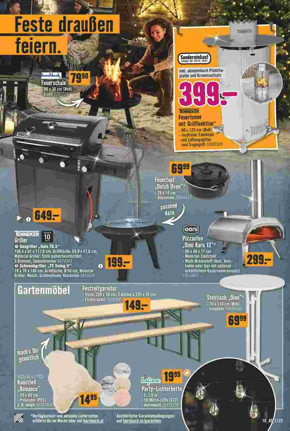 Hornbach Flugblatt (ab 19.11.2023) - Angebote und Prospekt - Seite 10