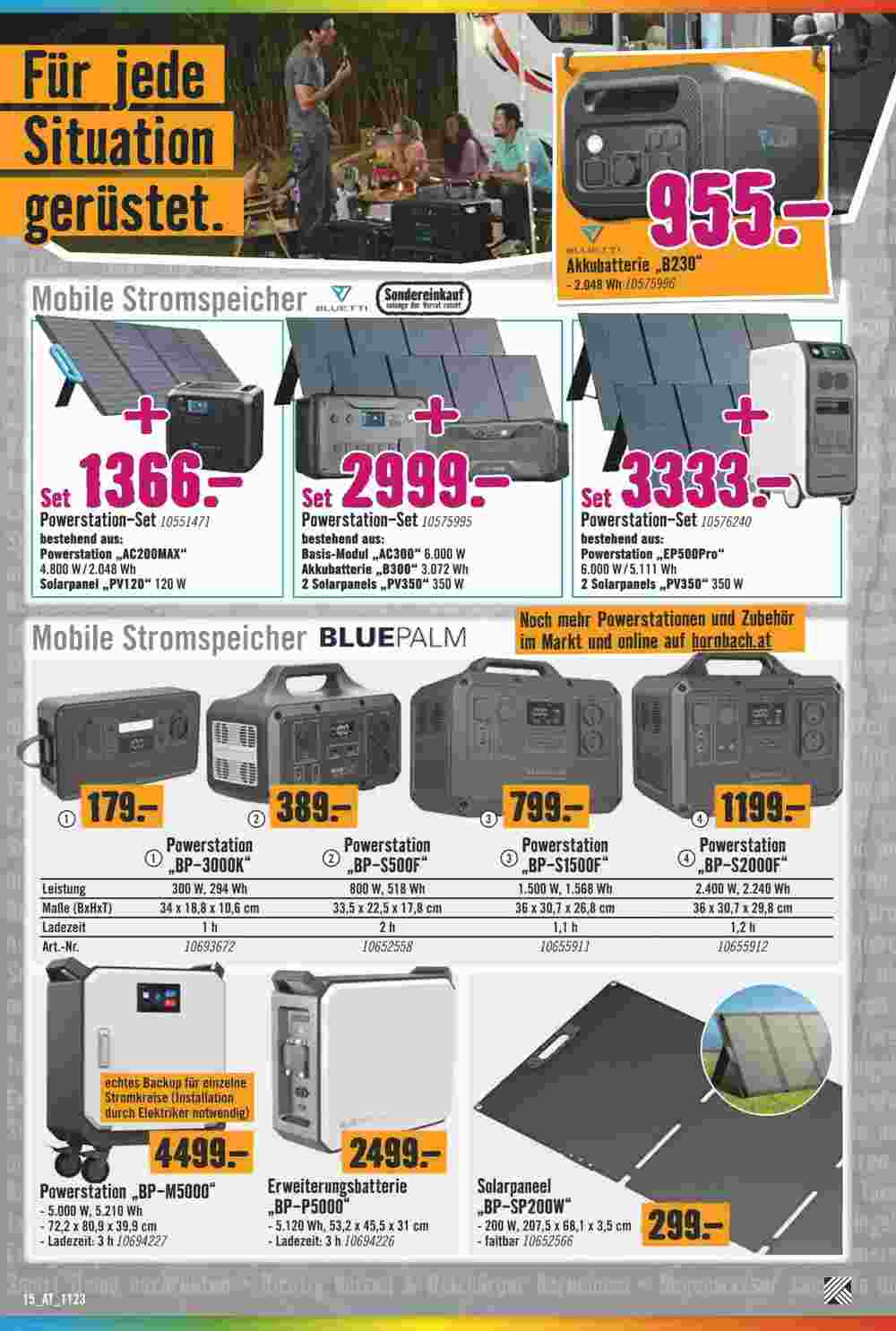 Hornbach Flugblatt (ab 19.11.2023) - Angebote und Prospekt - Seite 15