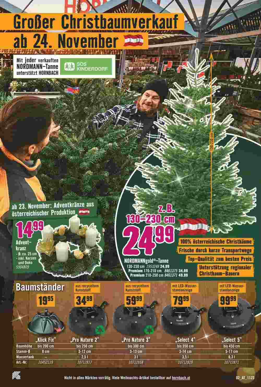 Hornbach Flugblatt (ab 19.11.2023) - Angebote und Prospekt - Seite 2