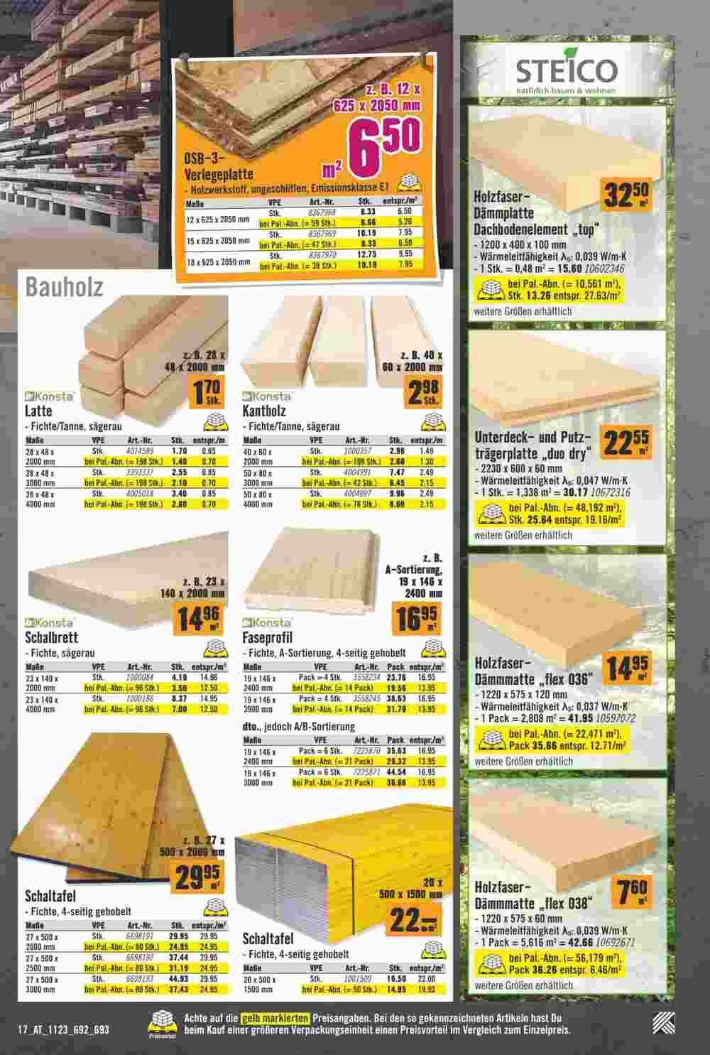 Hornbach Flugblatt (ab 19.11.2023) - Angebote und Prospekt - Seite 21