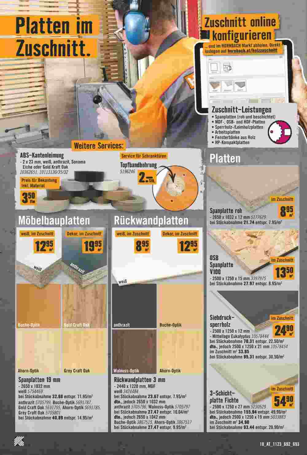 Hornbach Flugblatt (ab 19.11.2023) - Angebote und Prospekt - Seite 22