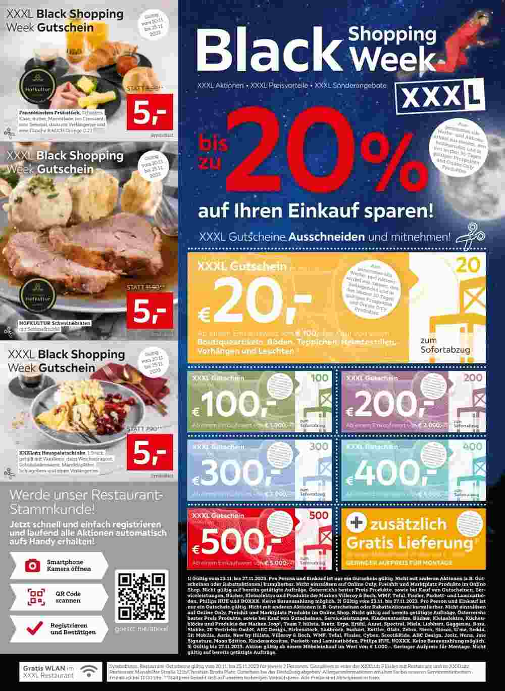 XXXLutz Flugblatt (ab 19.11.2023) - Angebote und Prospekt - Seite 2