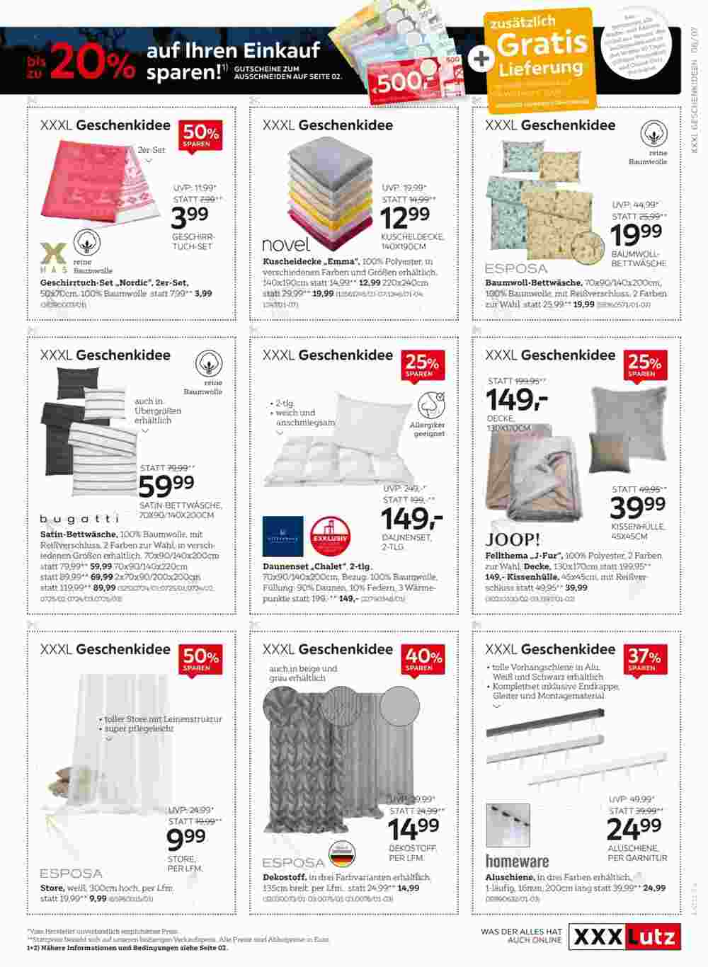 XXXLutz Flugblatt (ab 19.11.2023) - Angebote und Prospekt - Seite 7