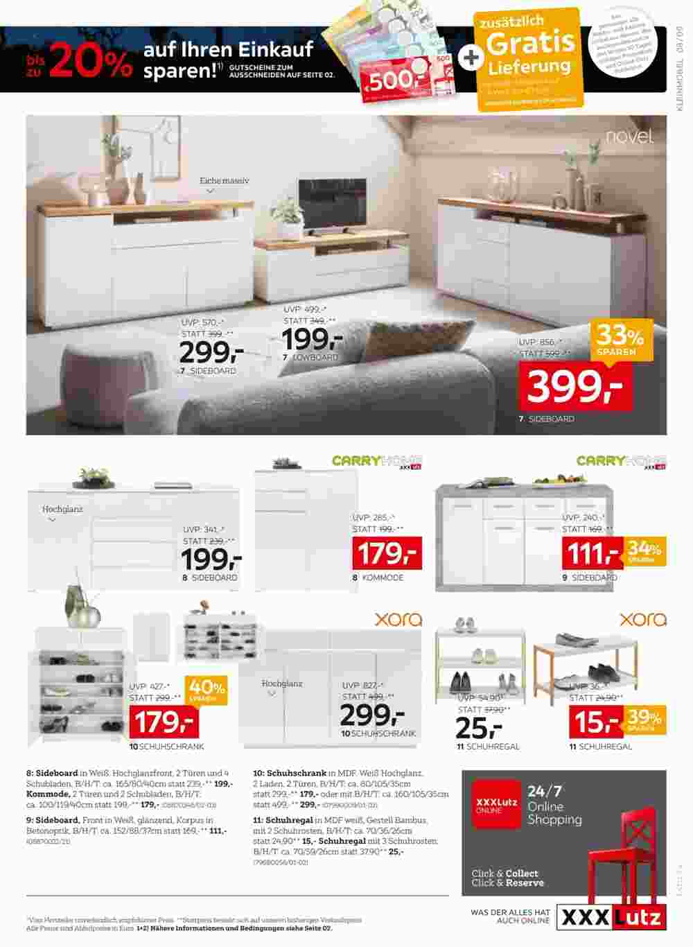 XXXLutz Flugblatt (ab 19.11.2023) - Angebote und Prospekt - Seite 9