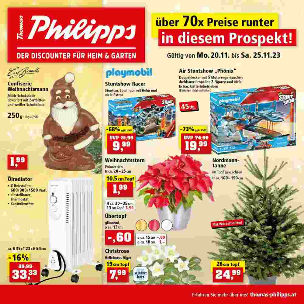Thomas Philipps Flugblatt (ab 20.11.2023) - Angebote und Prospekt - Seite 1