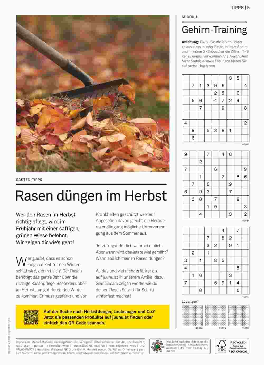 Post Flugblatt (ab 20.11.2023) - Angebote und Prospekt - Seite 5