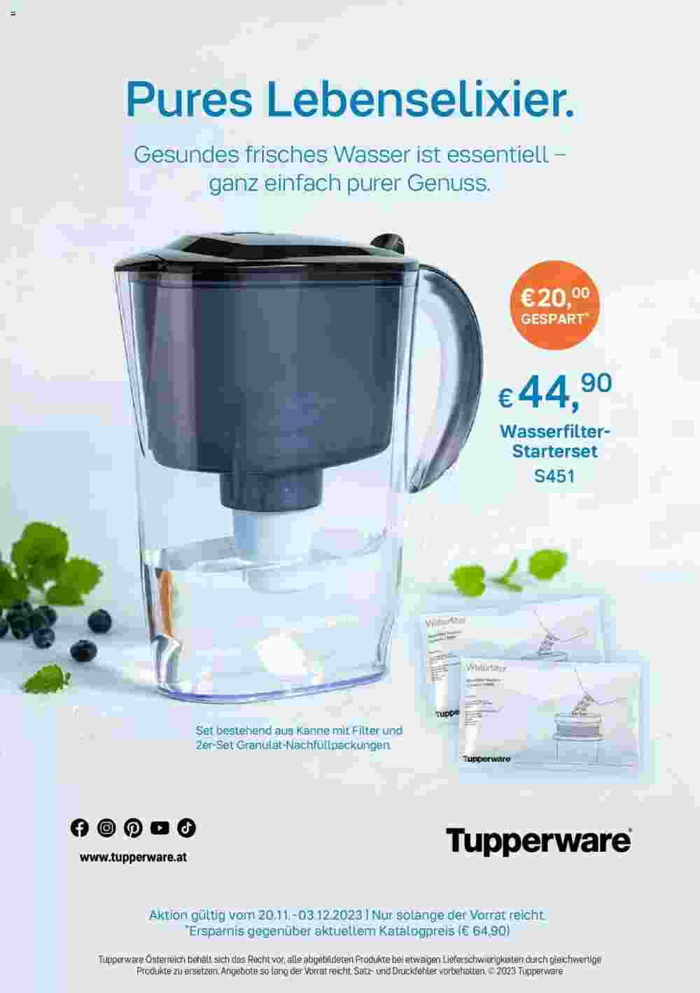 Tupperware Flugblatt (ab 20.11.2023) - Angebote und Prospekt - Seite 2