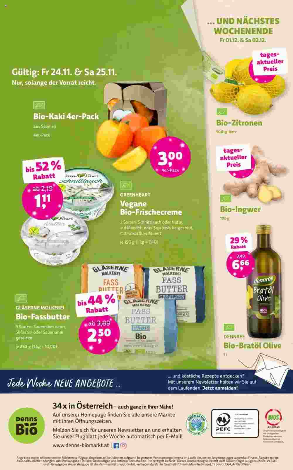 Denn's Biomarkt Flugblatt (ab 22.11.2023) - Angebote und Prospekt - Seite 14