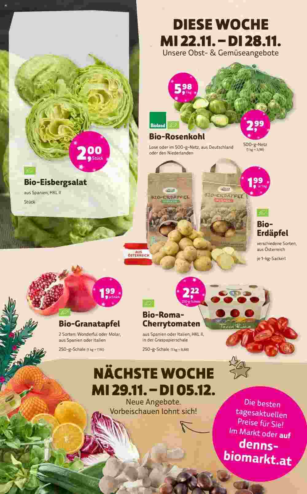 Denn's Biomarkt Flugblatt (ab 22.11.2023) - Angebote und Prospekt - Seite 2