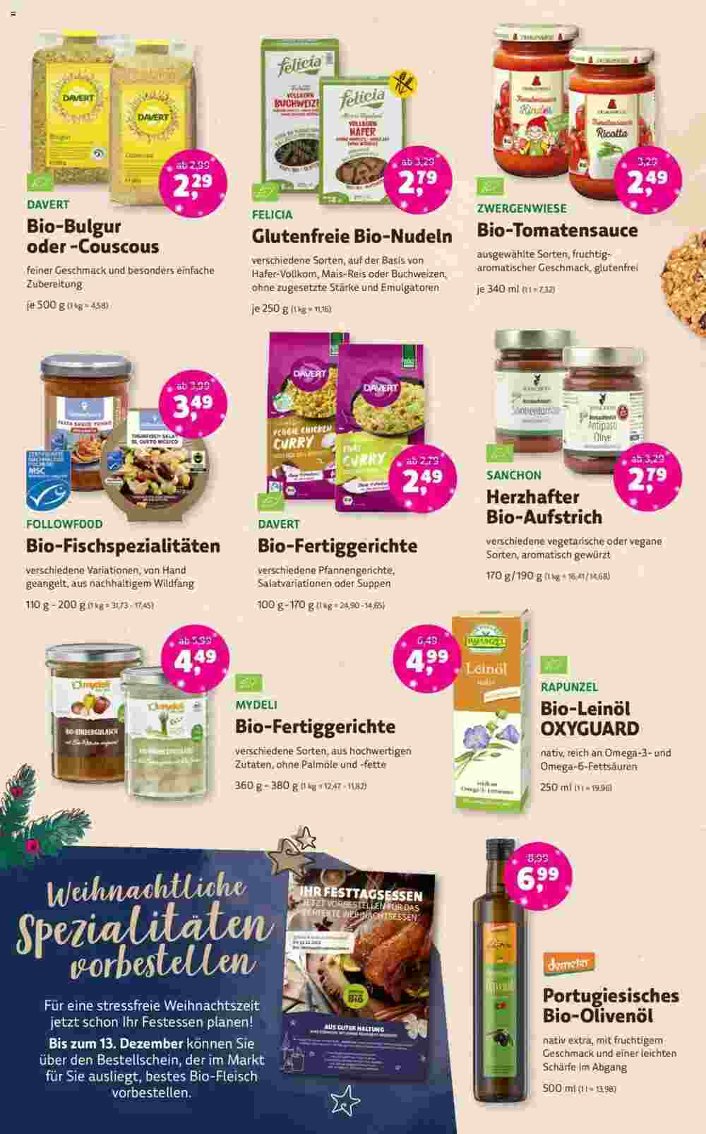 Denn's Biomarkt Flugblatt (ab 22.11.2023) - Angebote und Prospekt - Seite 8