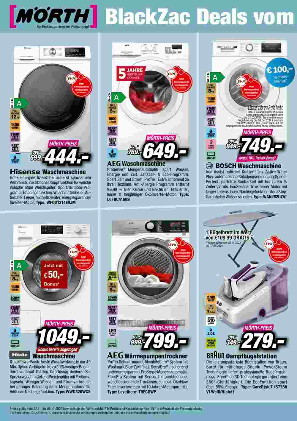 Mörth Elektro Flugblatt (ab 22.11.2023) - Angebote und Prospekt - Seite 6