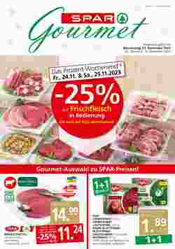 SPAR Gourmet Flugblatt (ab 23.11.2023) - Angebote und Prospekt