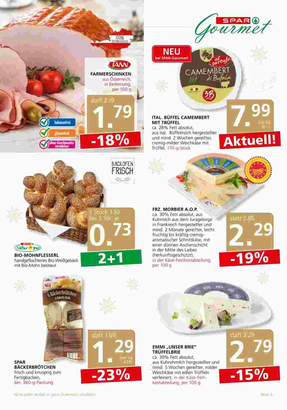 SPAR Gourmet Flugblatt (ab 23.11.2023) - Angebote und Prospekt - Seite 5