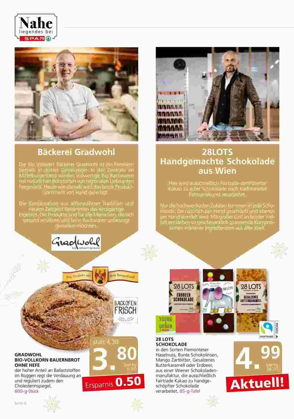 SPAR Gourmet Flugblatt (ab 23.11.2023) - Angebote und Prospekt - Seite 6