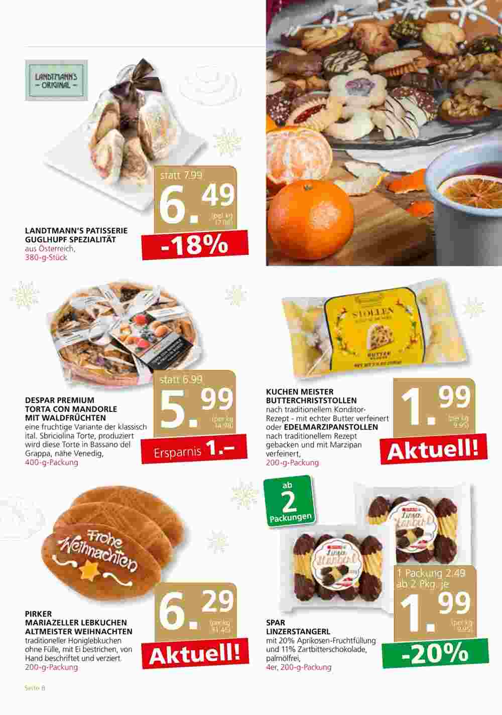 SPAR Gourmet Flugblatt (ab 23.11.2023) - Angebote und Prospekt - Seite 8