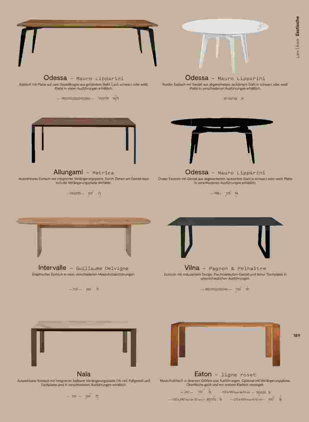 Ligne Roset Flugblatt (ab 23.11.2023) - Angebote und Prospekt - Seite 151