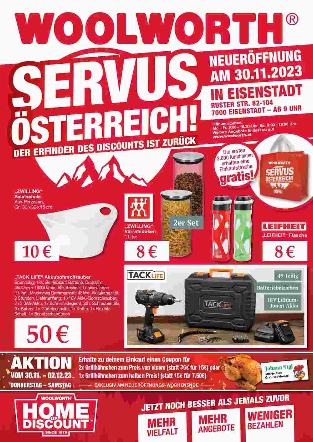 Woolworth Flugblatt (ab 24.11.2023) - Angebote und Prospekt - Seite 1