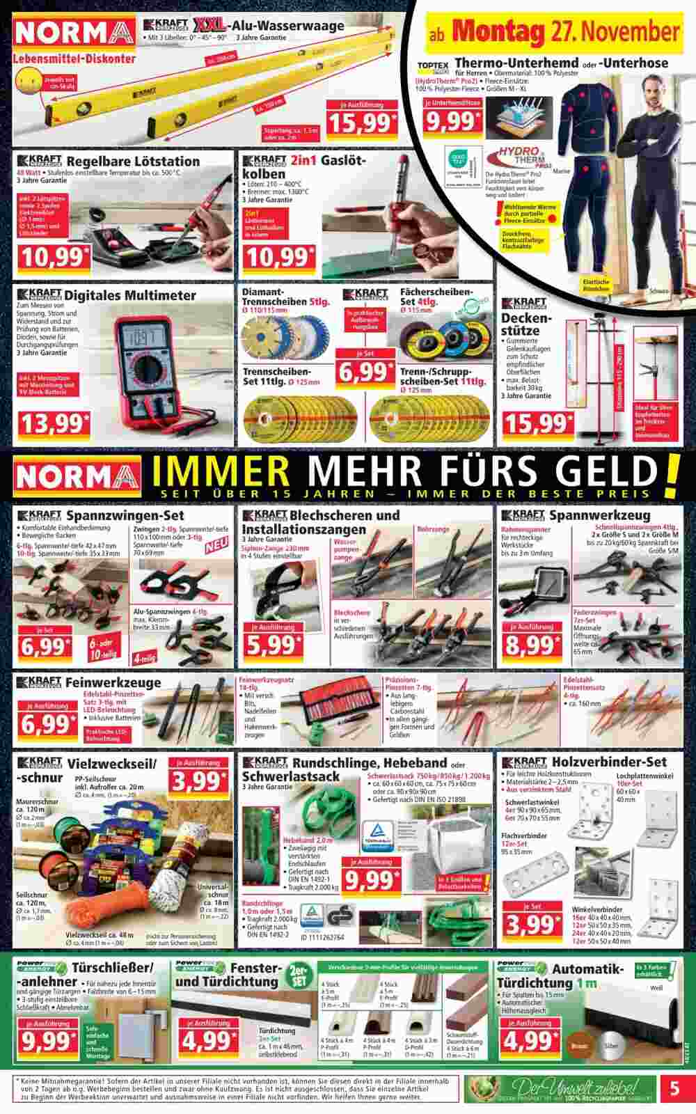 Norma Flugblatt (ab 26.11.2023) - Angebote und Prospekt - Seite 5