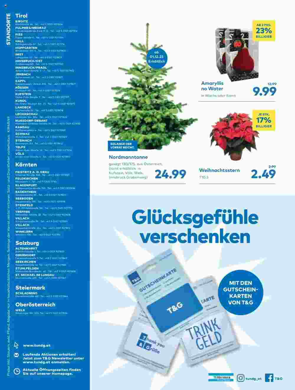 T&G Flugblatt (ab 27.11.2023) - Angebote und Prospekt - Seite 8