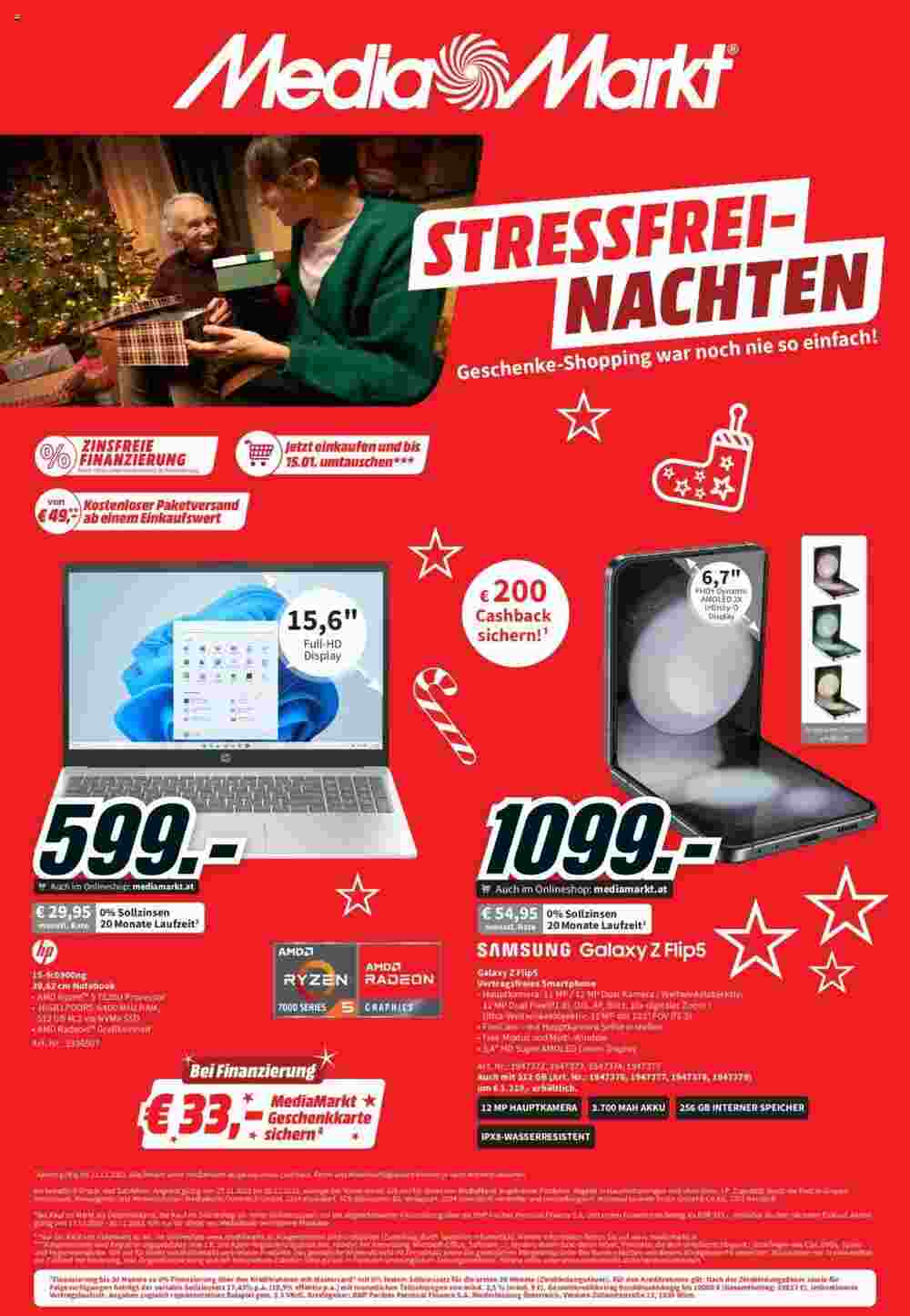 Media Markt Flugblatt (ab 27.11.2023) - Angebote und Prospekt - Seite 1