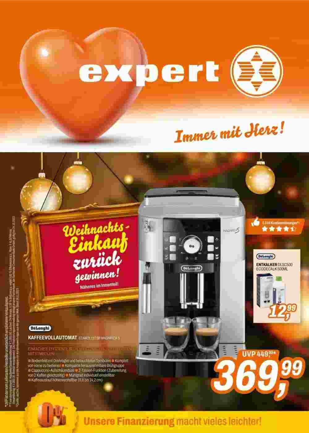 Expert Flugblatt (ab 30.11.2023) - Angebote und Prospekt - Seite 1