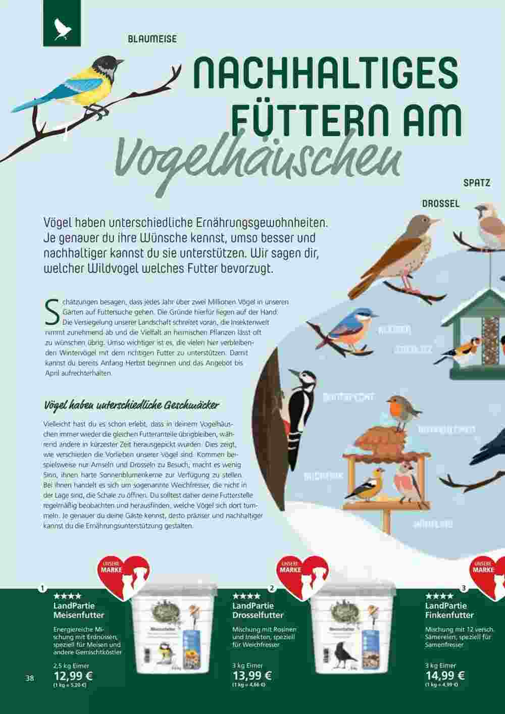 ZOO & Co Flugblatt (ab 30.11.2023) - Angebote und Prospekt - Seite 38