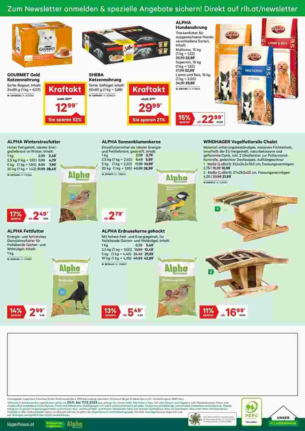 Lagerhaus Graz Land Flugblatt (ab 30.11.2023) - Angebote und Prospekt - Seite 6