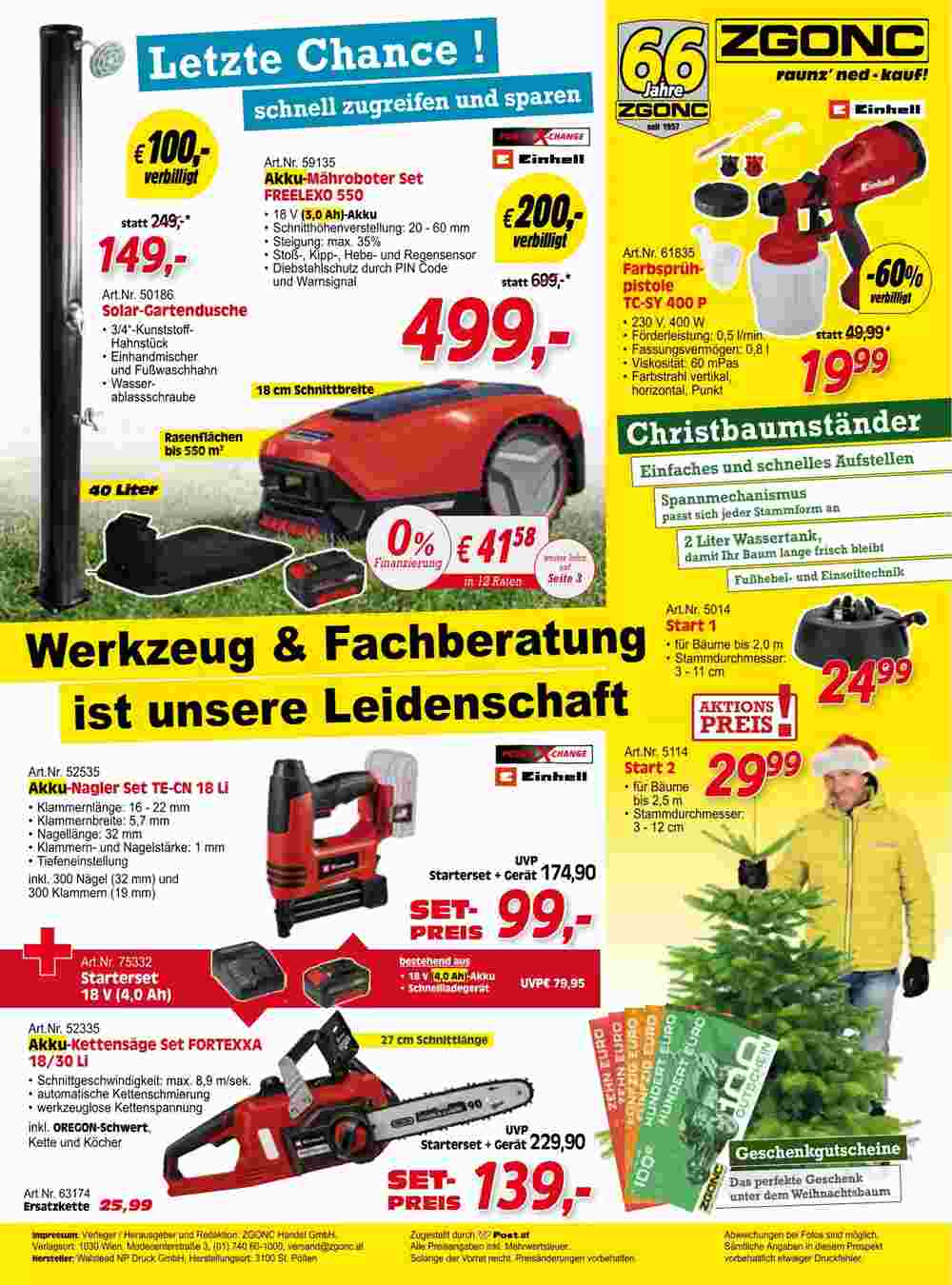 Zgonc Flugblatt (ab 01.12.2023) - Angebote und Prospekt - Seite 24