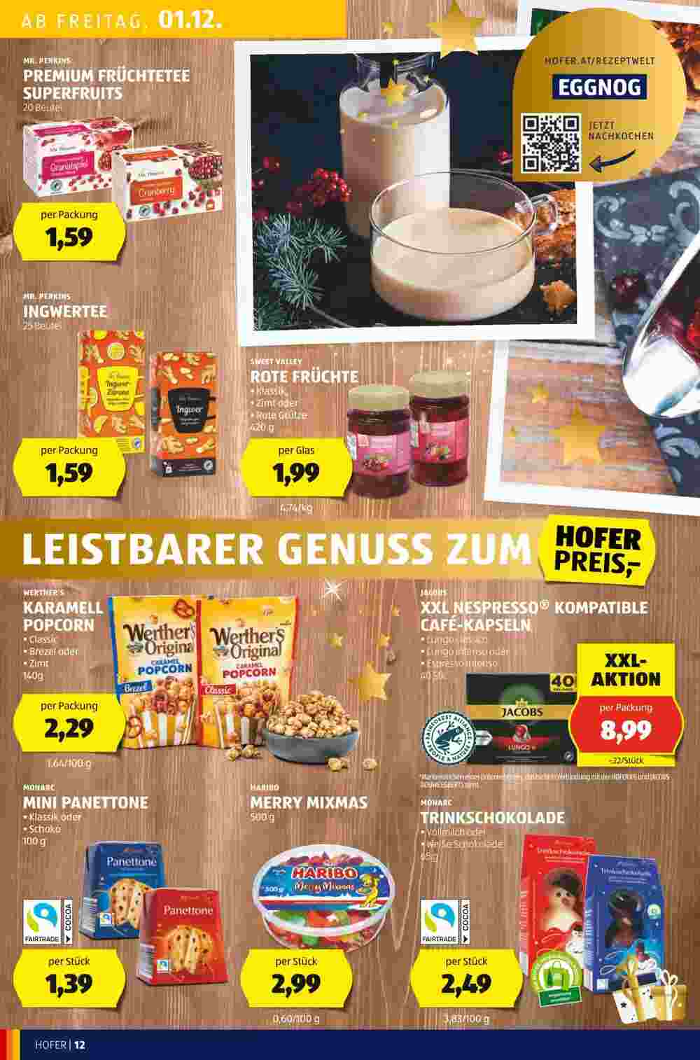 Hofer Flugblatt (ab 01.12.2023) - Angebote und Prospekt - Seite 12