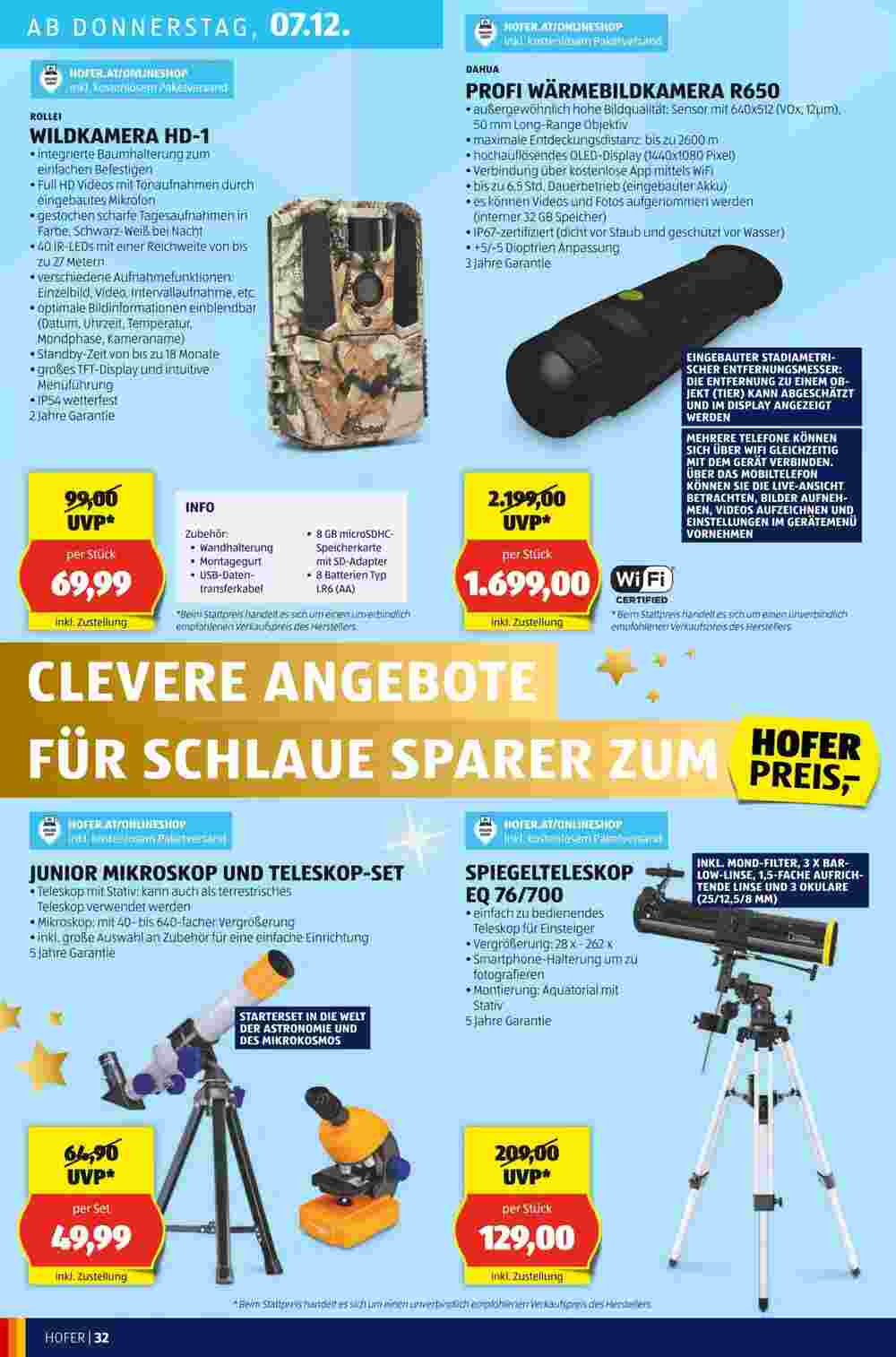 Hofer Flugblatt (ab 01.12.2023) - Angebote und Prospekt - Seite 34