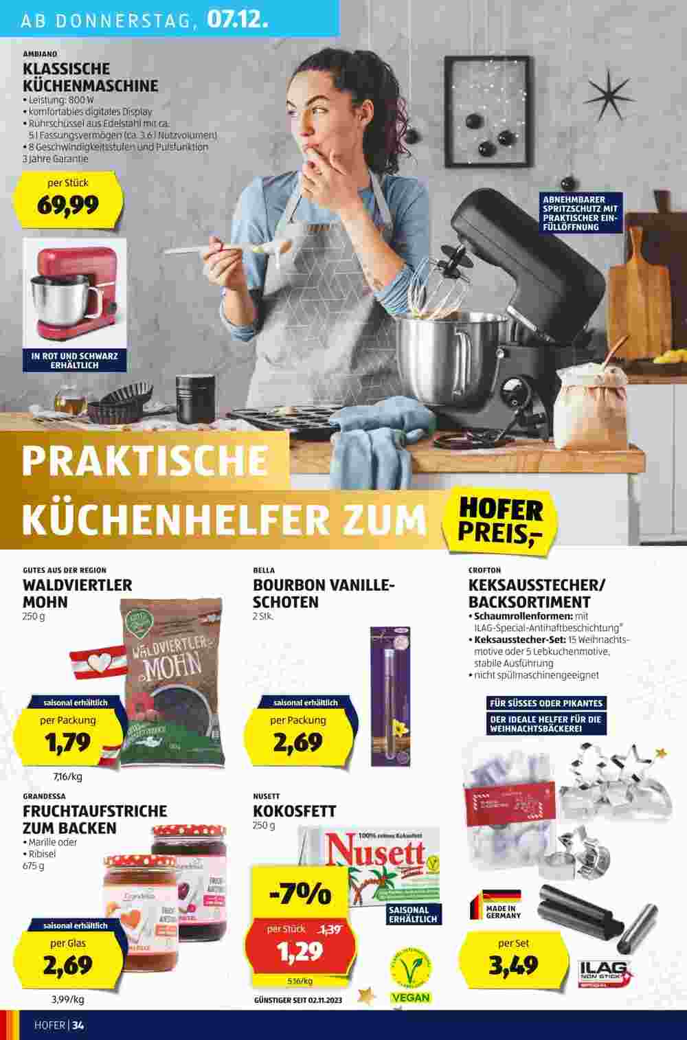 Hofer Flugblatt (ab 01.12.2023) - Angebote und Prospekt - Seite 36