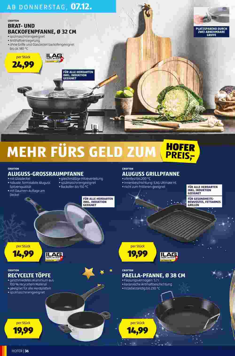 Hofer Flugblatt (ab 01.12.2023) - Angebote und Prospekt - Seite 38