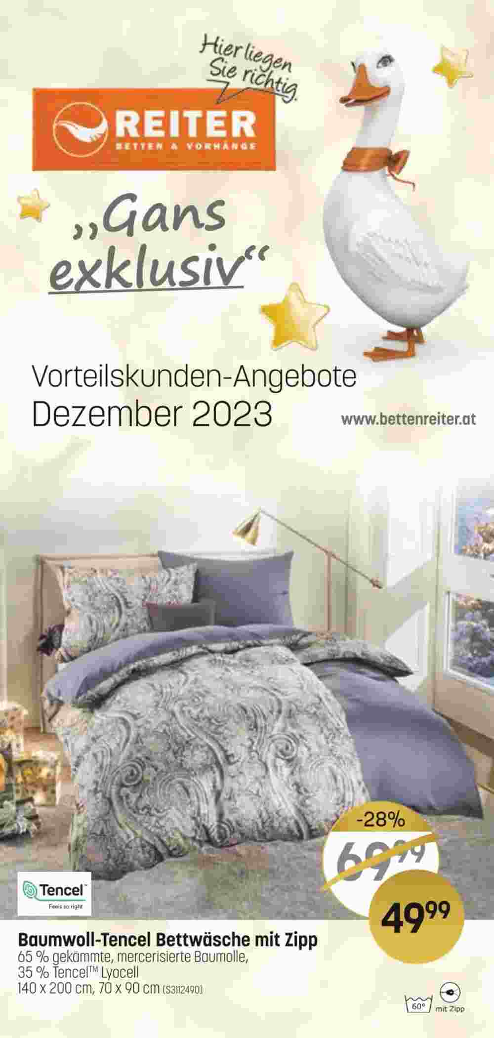 Reiter Flugblatt (ab 01.12.2023) - Angebote und Prospekt - Seite 1