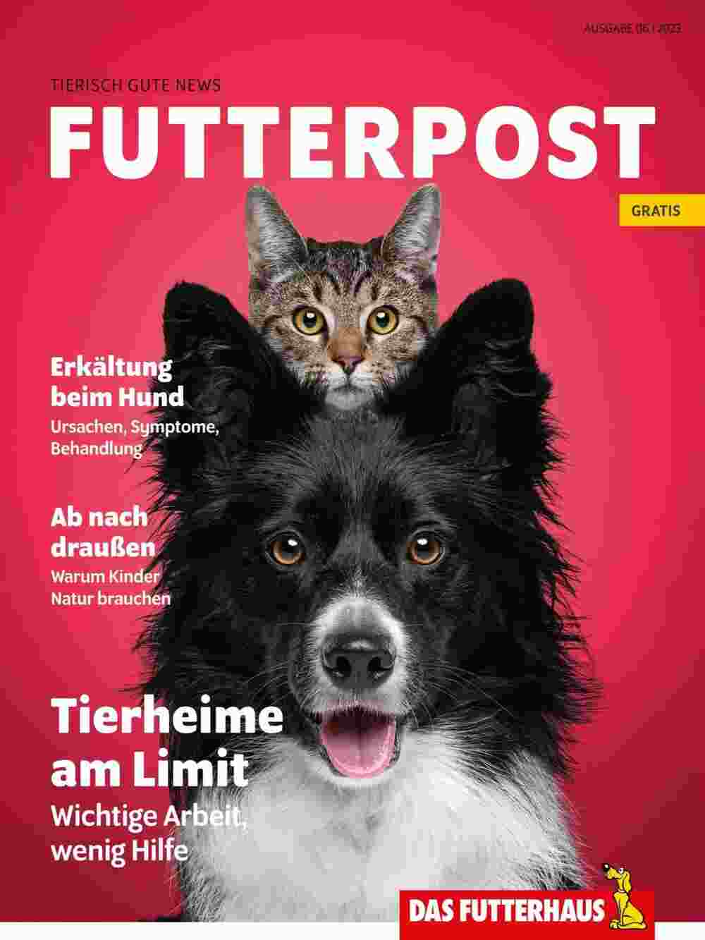 Das Futterhaus Flugblatt (ab 01.12.2023) - Angebote und Prospekt - Seite 1