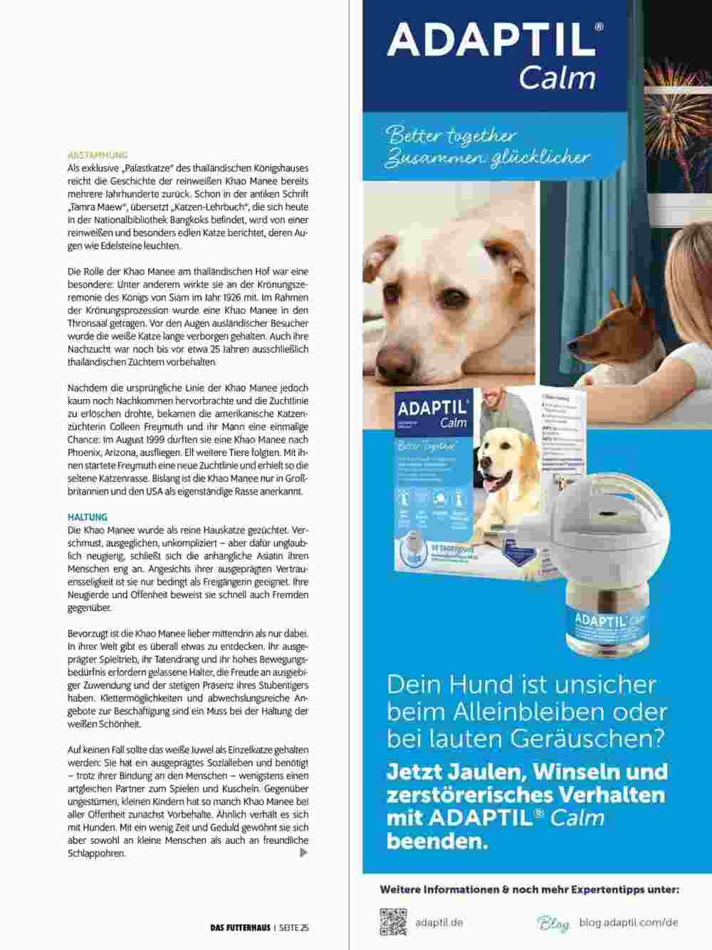Das Futterhaus Flugblatt (ab 01.12.2023) - Angebote und Prospekt - Seite 25