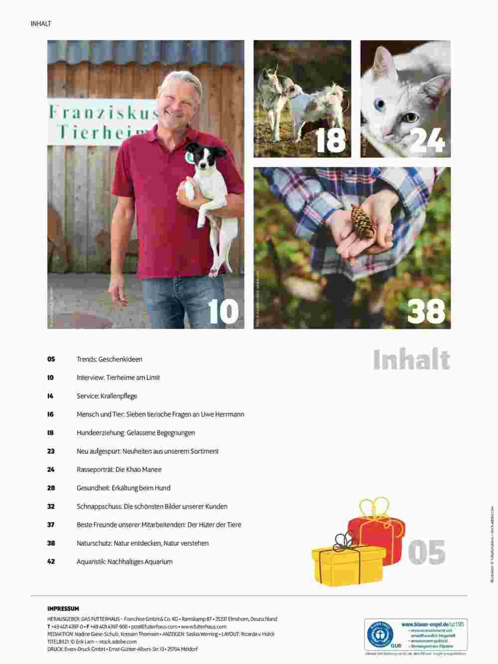 Das Futterhaus Flugblatt (ab 01.12.2023) - Angebote und Prospekt - Seite 3
